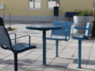 Parts of Parco furniture group in special color. Design Broberg & RidderstrÃ¥le