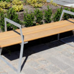 A-bench, design Antonio Scaffidi. Kunskapsparken Uppsala